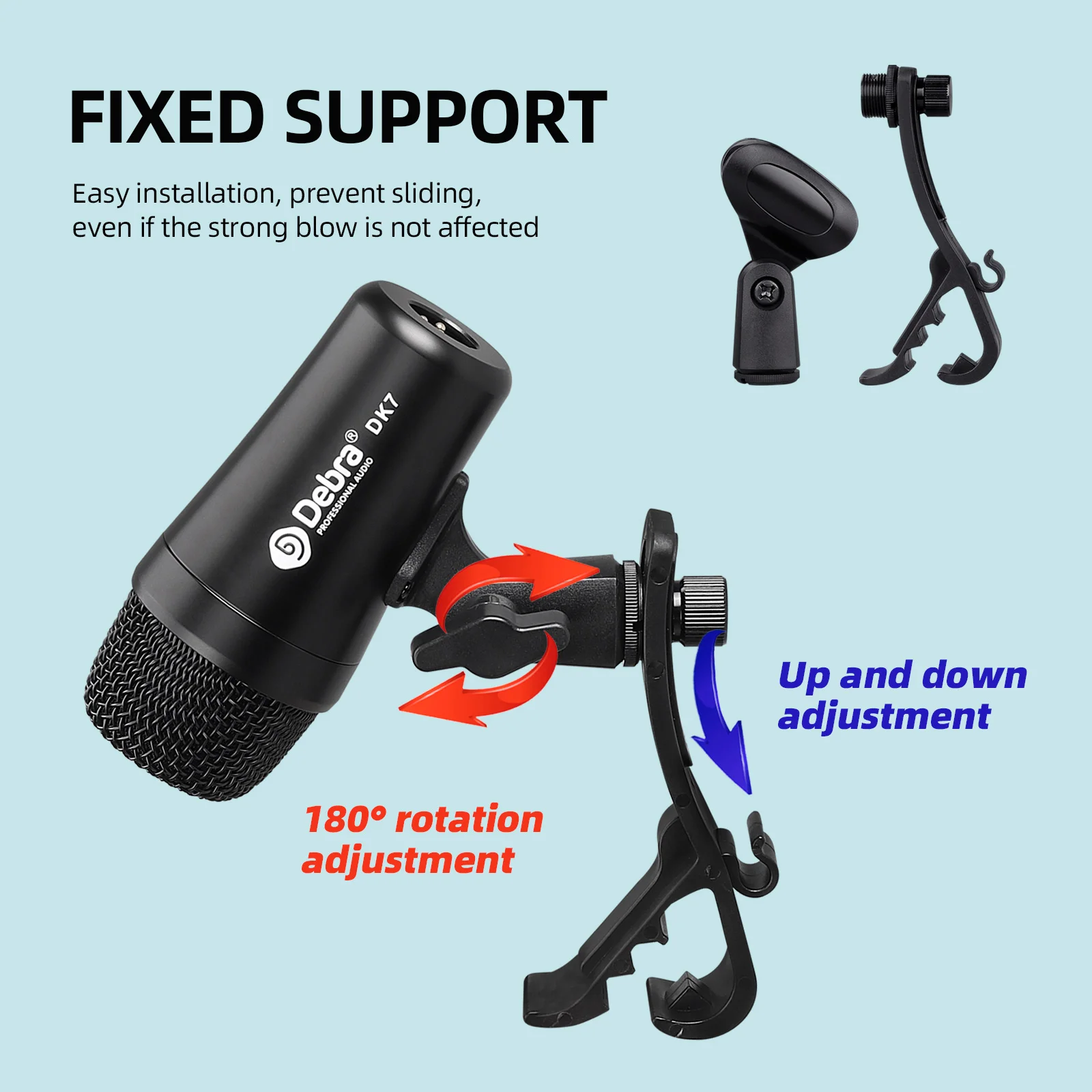 Профессиональный комплект барабанных микрофонов IKGE DK7