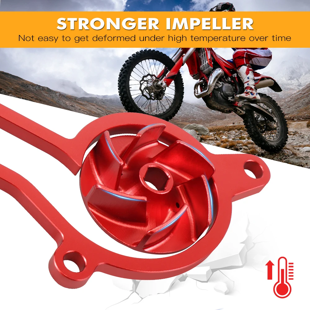 Водяной насос NiceCNC для мотокросса охладитель прокладка крыльчатки Beta RR 250 300 2013-2024
