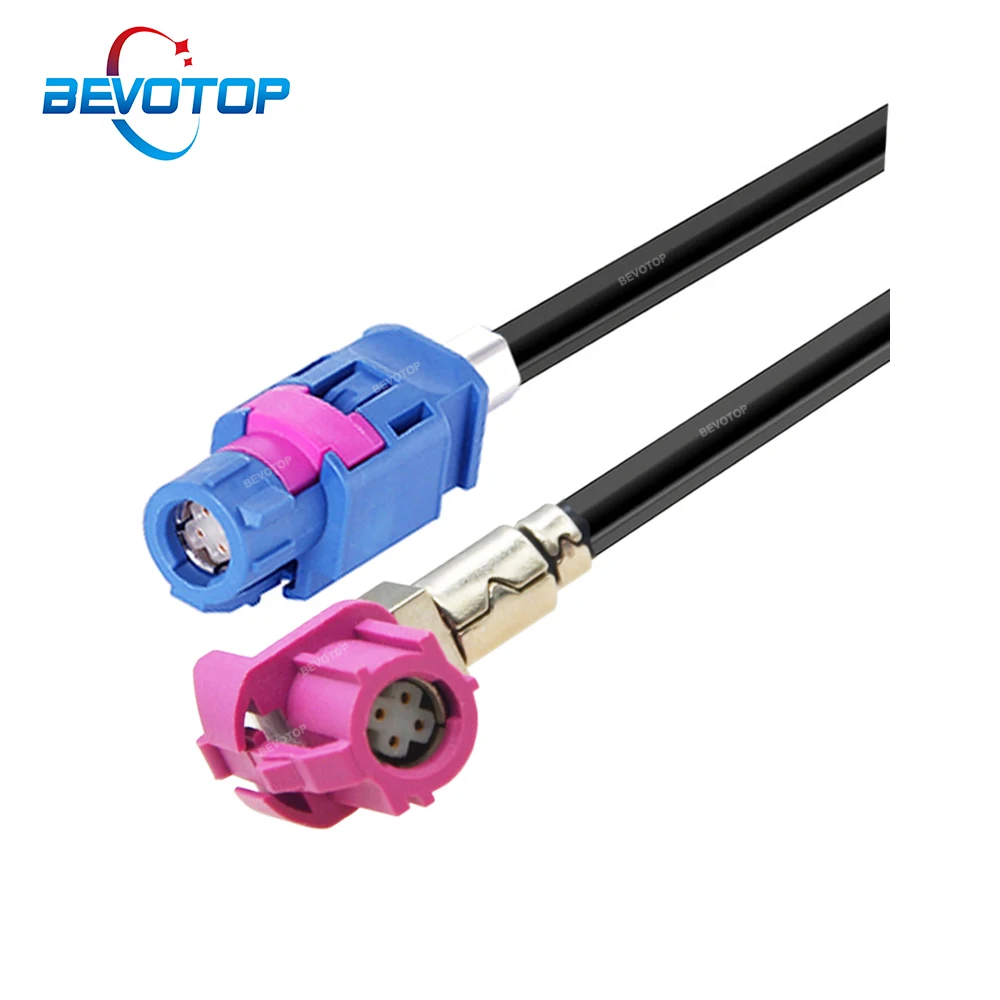 

Car LVDS Video Line Cable for Mercedes-Benz Audi Navigation GPS Audio Cable Wire 4 Pin HSD cable BEVOTOP