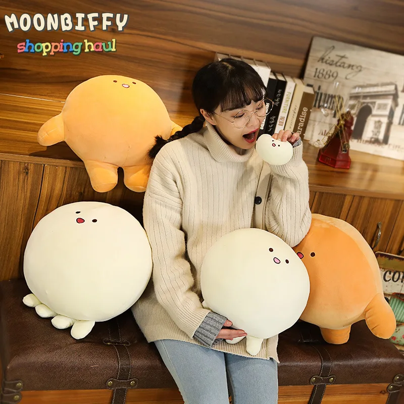 

12CM/30CM Anime Plush Octopus DowDow Dolls Super Soft Fluffy Cartoon MowMow Toys Popular TV Characters Lovely Sofa Pillow