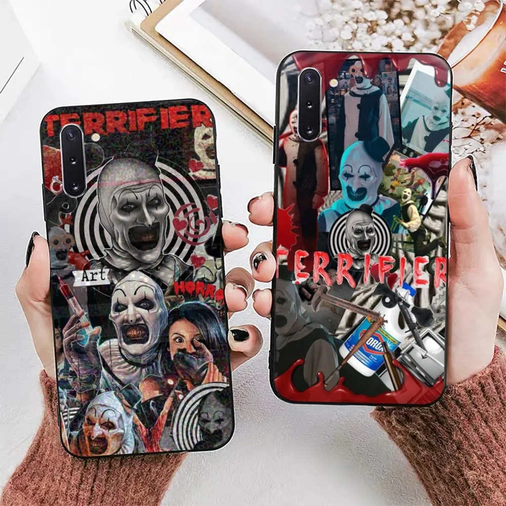 

Horror Movie Terrifier Phone Case For Samsung Note 8 9 10 20 pro plus lite M 10 11 20 30 21 31 51 A 21 22 42 02 03