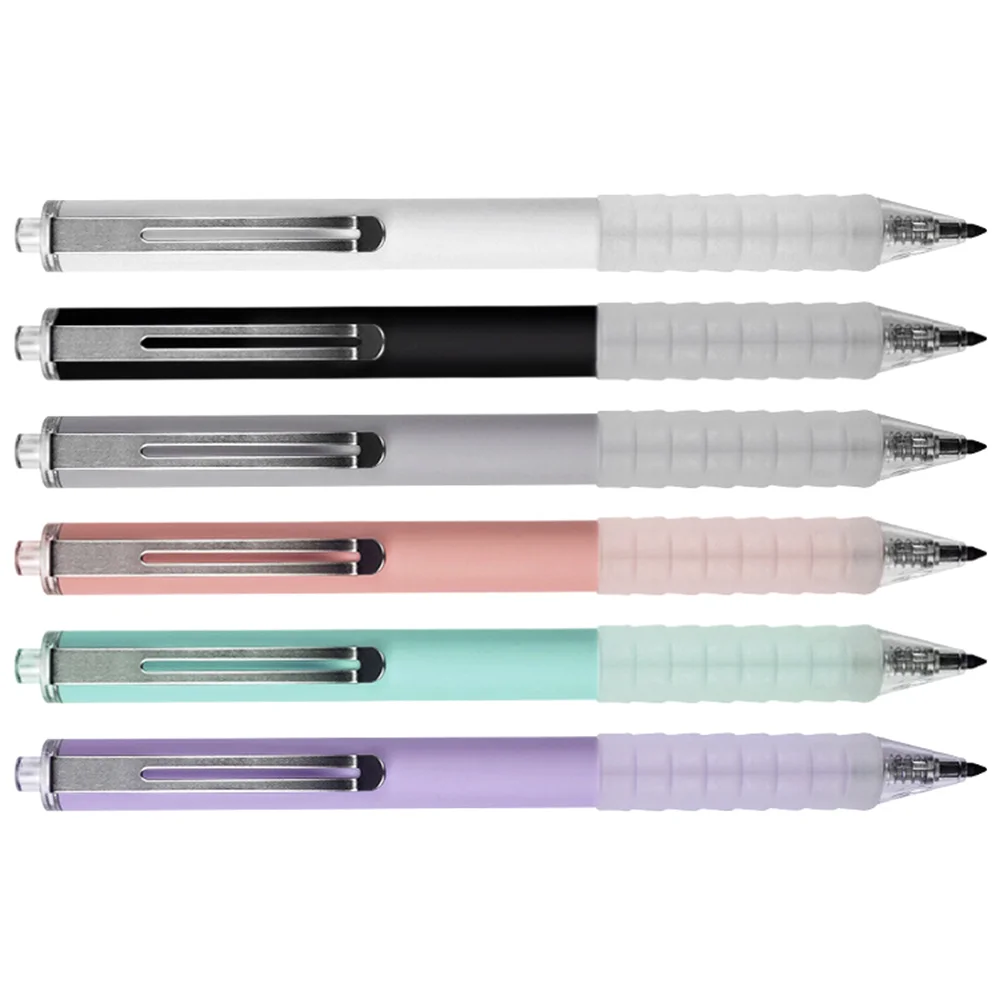 

Black Technology Press-type Pencils Children Portable Kids Mechanical Accessory