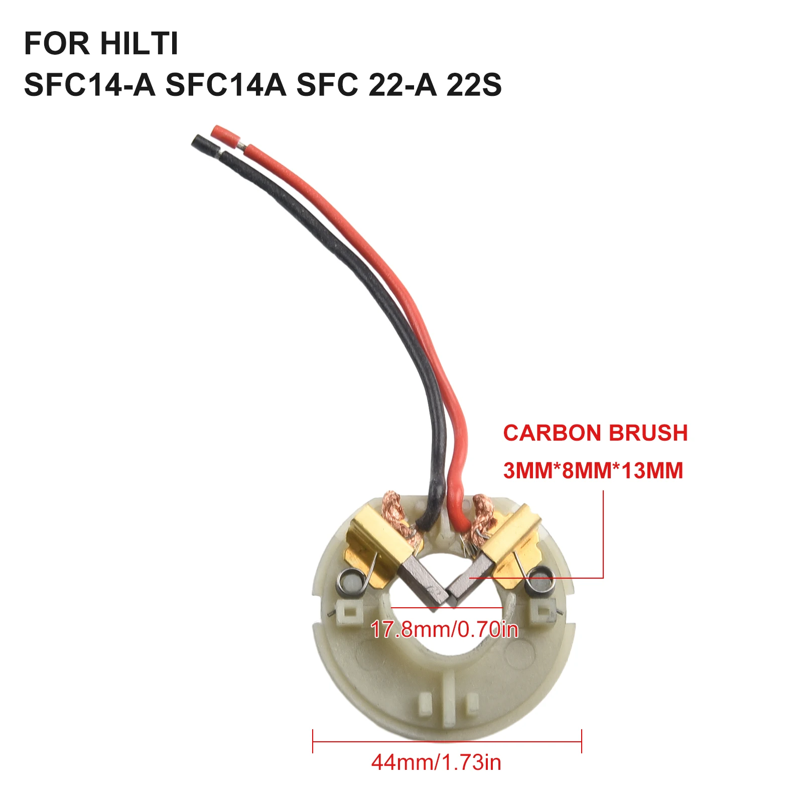 Карбоновые карточки для держателя карбоновой щетки HILTI SFC14-A SFC14A SFC22A SFC22-A 14-A 22-A 4 шт