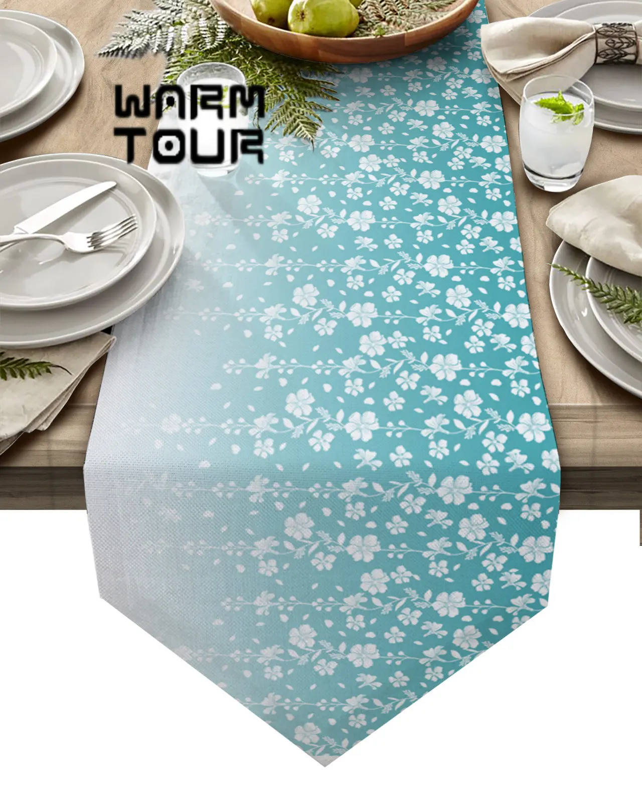 

Желтая градиентная фотография, украшение стола для свадьбы, банкета, домашнего фестиваля, праздвечерние, обеденного стола, Настольная доро...