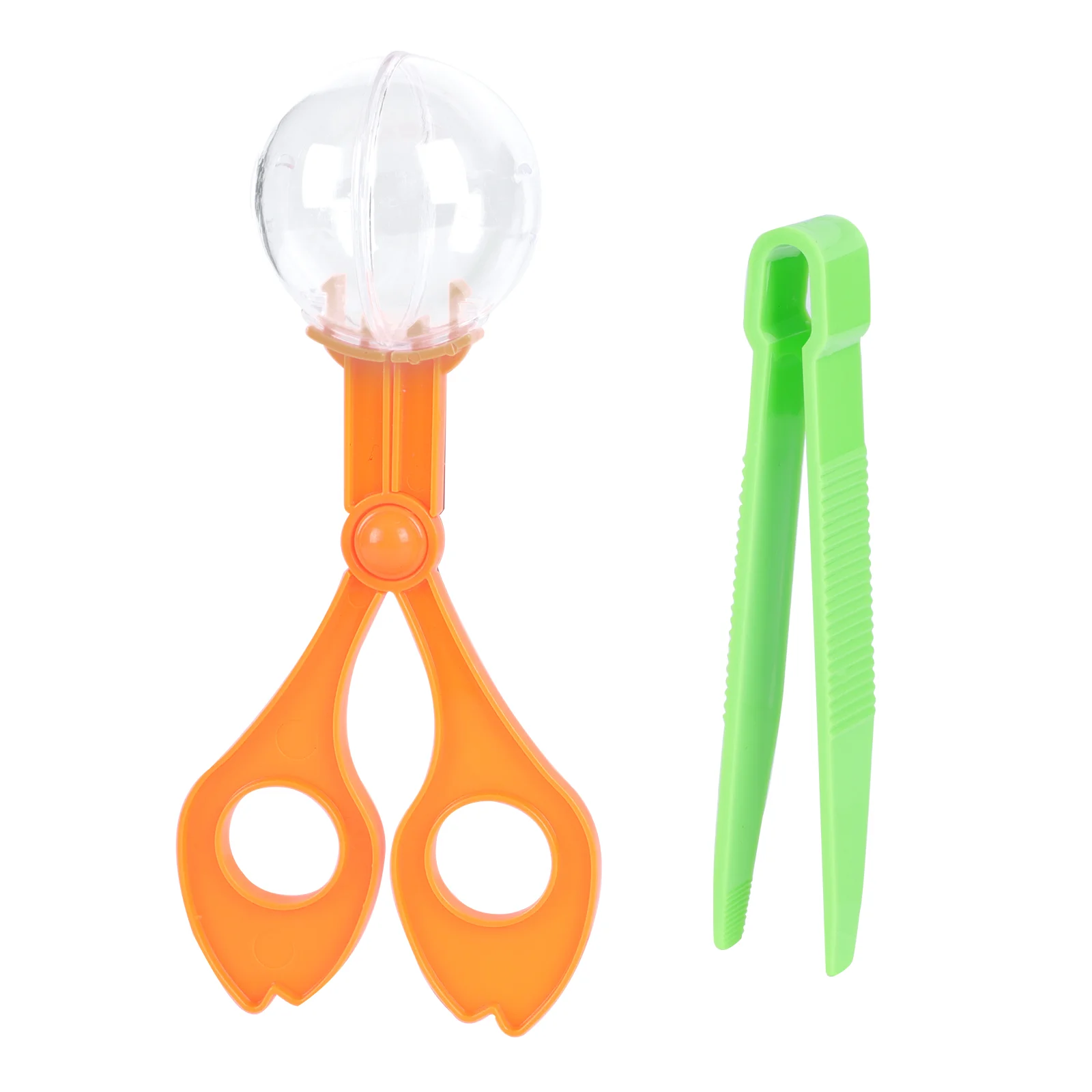 

3 Pcs Insect Explorer Plastic Handy Scoopers Tweezers Kit Spoons Portable Bug Insert Catcher Child Outdoor Kids Toys