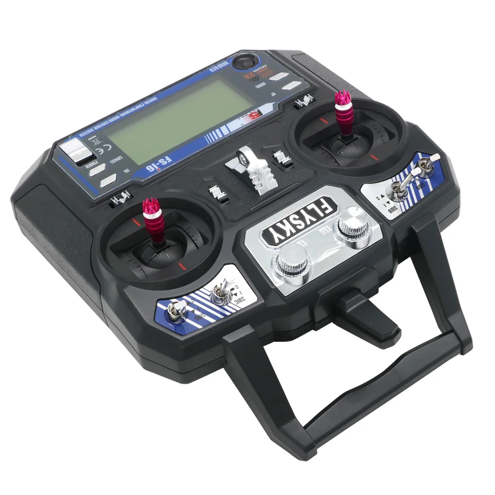 Радиопередатчик FlySky FS i6 2 4 ГГц 6 каналов с ЖК-экраном