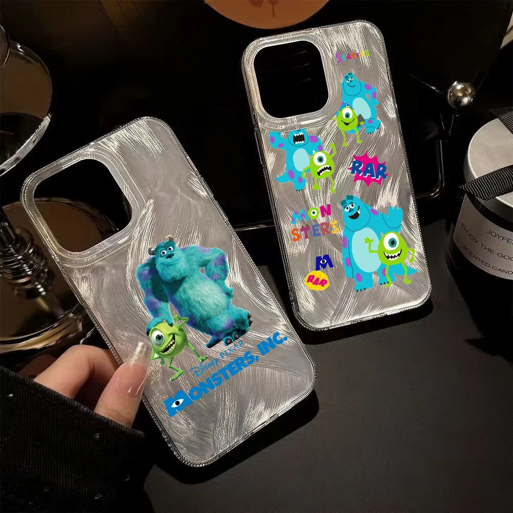 Чехол для телефона Disney Monsters Inc Clear Feather Laser VIVO Y12 Y11 Y10 Y5 Y3 Y2 Y01 T A S1 V25 V21E V29 E LITE S 5G