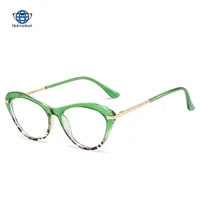 teenyoun new style punk small frame cat eye optical lens fashion trend anti blue light eyewear shades glasses for women