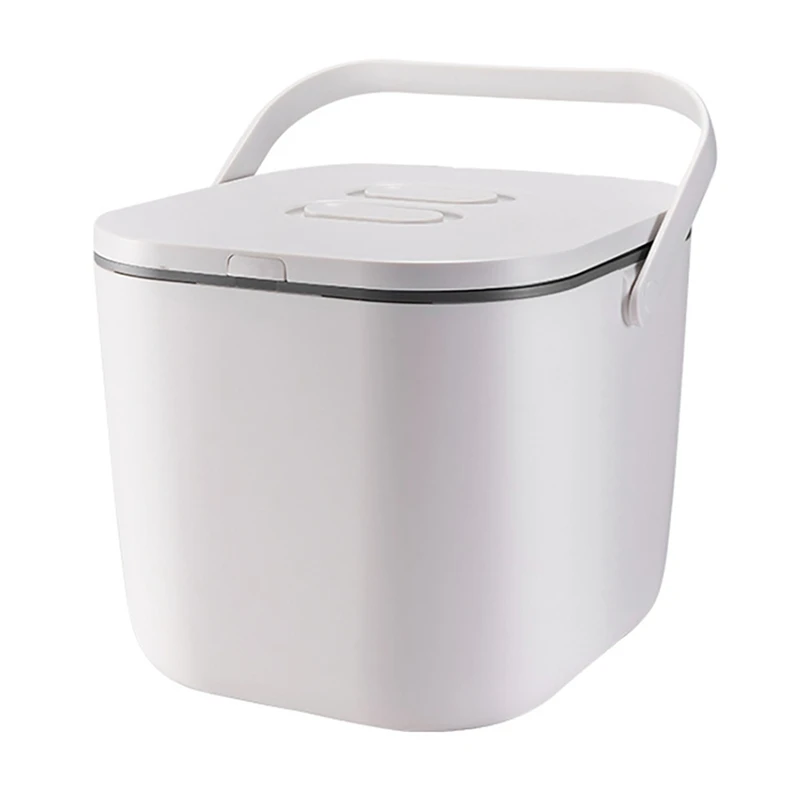 

Rice Storage Box with Handle Rice Storage Container Insect Proof and Moisture Proof Sealed Rice Bucket Rice Dispenser