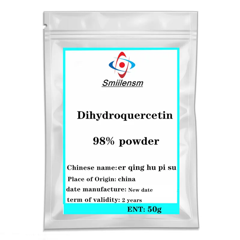 

Hot Sale Bulk Dihydroquercetin Powder 98% Quercetin Dihydrate Siberian Larch Extract CAS 480-18-2 Taxifolin DHQ Powder