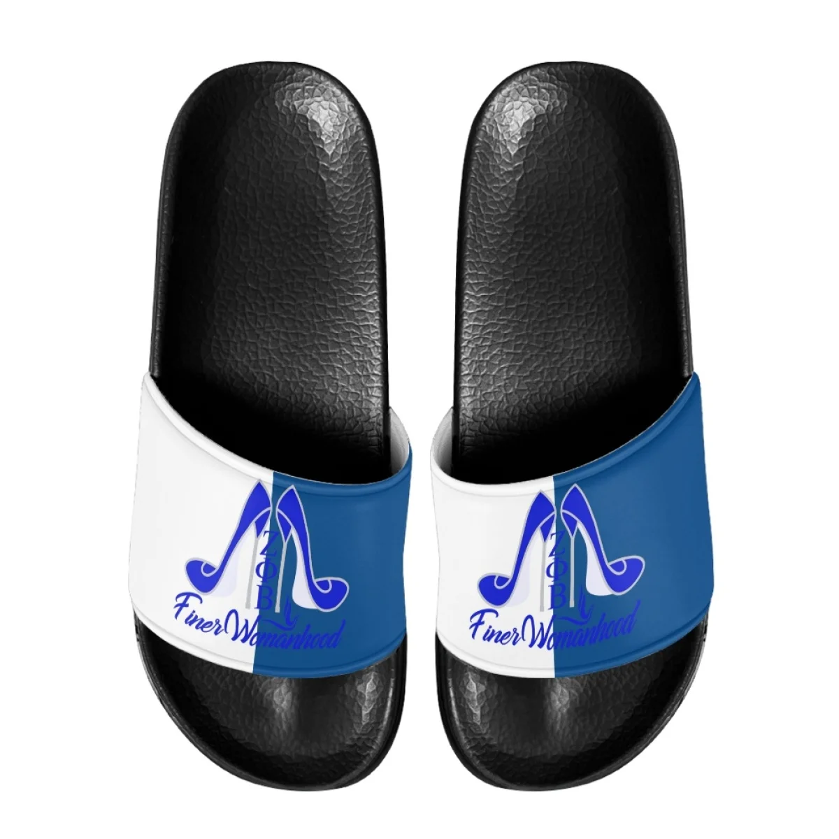 

Nopersonality Popular Color Matching Slippers Women's New Flat Zeta Phi Beta Creative Design Slides Summer Cozy Sandals Mujer