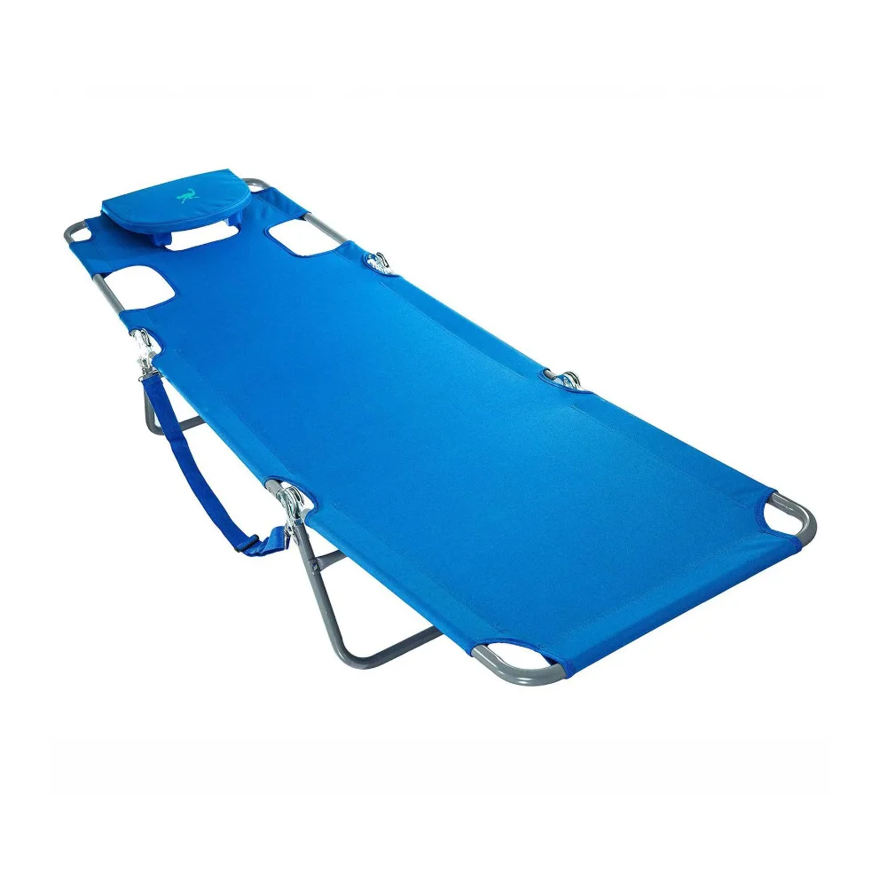 

Folding Chaise Lounge, Blue