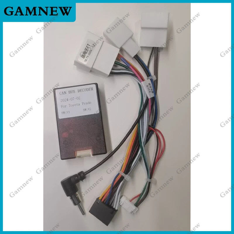 Автомобильный адаптер проводки Canbus Box TX/IEBUS JBL усилитель декодер для Toyota Prius Prado