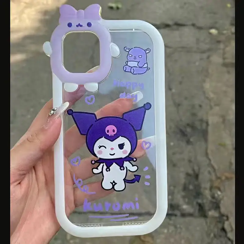 

Cartoon Sanrio Phone Cases Hello Kittys Accessories Cute Kawaii Anime Apply Iphone14Promax1312 Protective Toys for Girls Gift