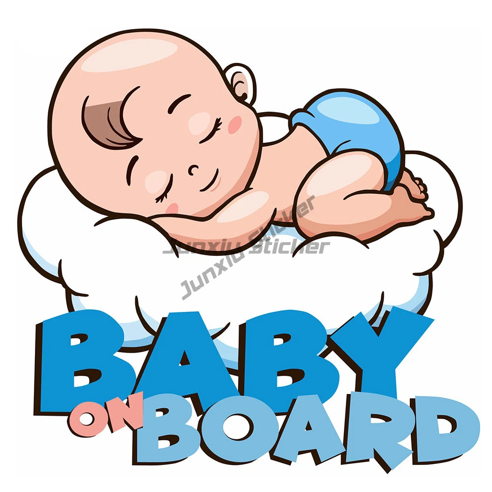 Милый ребенок на борту детская наклейка автомобиль украшение окно автомобиля