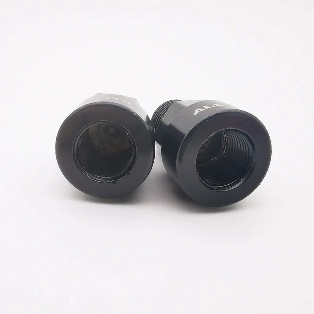 

2pcs Bike Bicycle Pedal Adapter Fits 9/16 Inch Cranks 1/2 Inch Pedals Convert Mountain MTB Road Bikes Accessories Parts