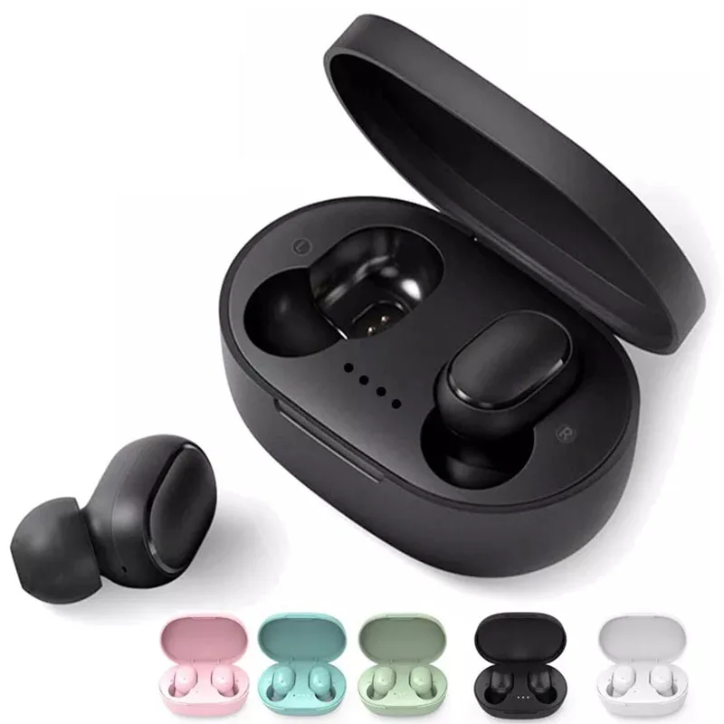 

TWS Wireless 5.0 Earphone Sports Headphone Waterproof Noise Cancelling A6S Earbuds In Ear Headset for Xiaomi Huawei Bluetooth