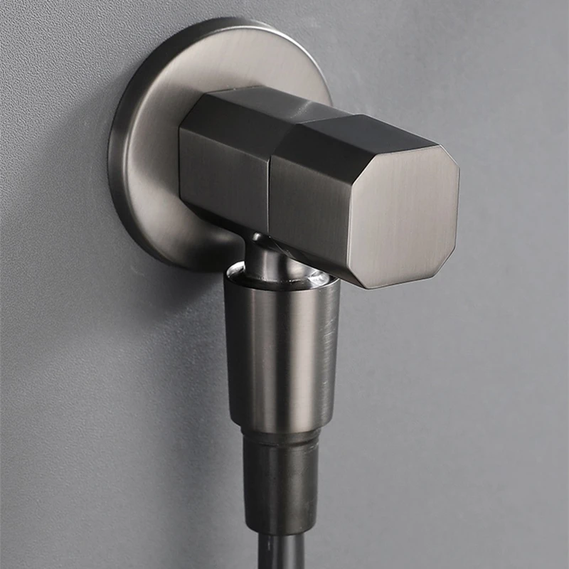 Душевая лейка для биде набор душа матовый серый бронша медный клапан кран