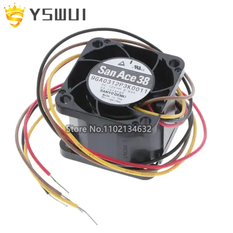 

9GA0312P3K001 Original FAN 38X28MM 12VDC TACH,PWM