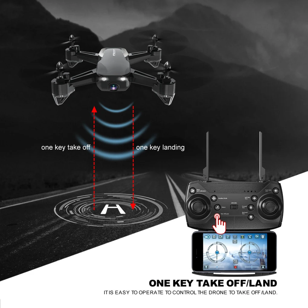 

Wifi HD Camera Long-time Drone Aerial Photography Airplane Model Remote Control Aircraft Boys Toys