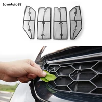 for honda crv cr v 2017 2018 2019 2020 2021 car insect screening mesh front grille insert net car accessories