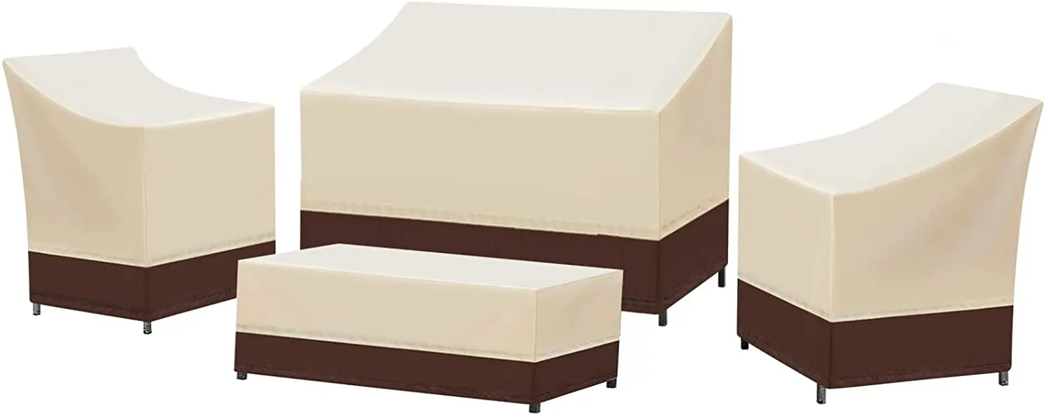 

Комплект Мебели для патио, подходит для 4-х предметов наружного ротанга, плетеные наборы мебели для разговора на стуле, прочный