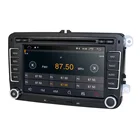 2 Din Android 10 четырехъядерный 2 ГБ 16 ГБ Автомобильный DVD для Passat CC Polo GOLF 5 6 Touran EOS T5 Sharan Tiguan GPS Радио BT
