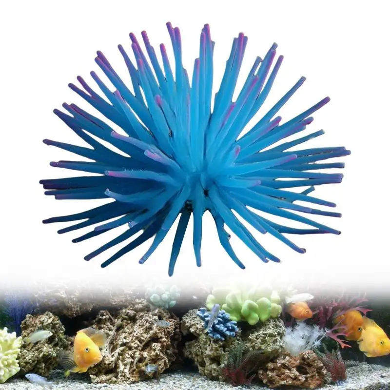 

Fake Coral Plant Plants Decoration For Aquarium Landscape Faux Ornament Glows In Light Stabilize Aquarium Decorations For