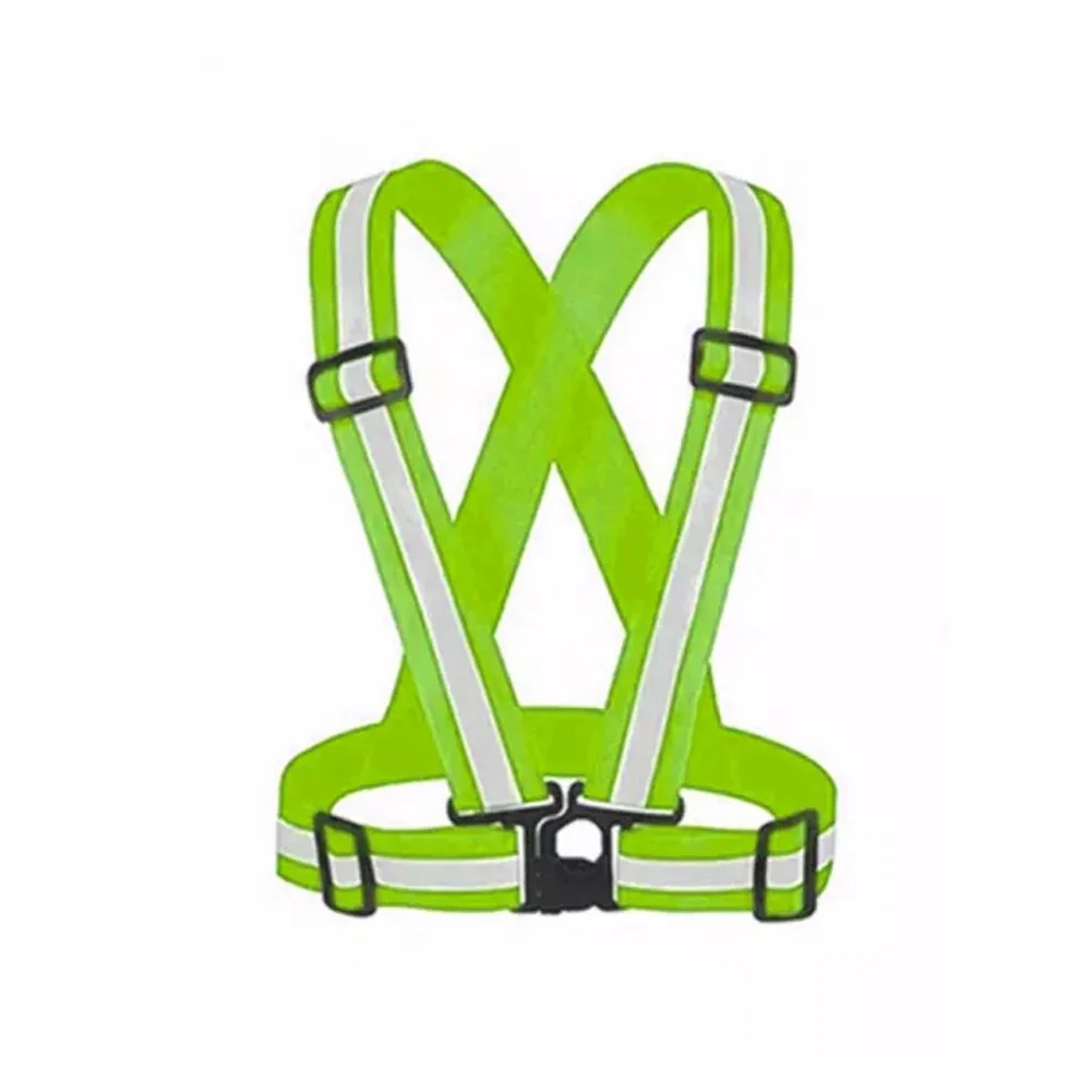 

1x Reflective Running Cycling Fishing Vest Belt High Visibility Mens Womens Night Sports Running Reflective Clothing Adjustable