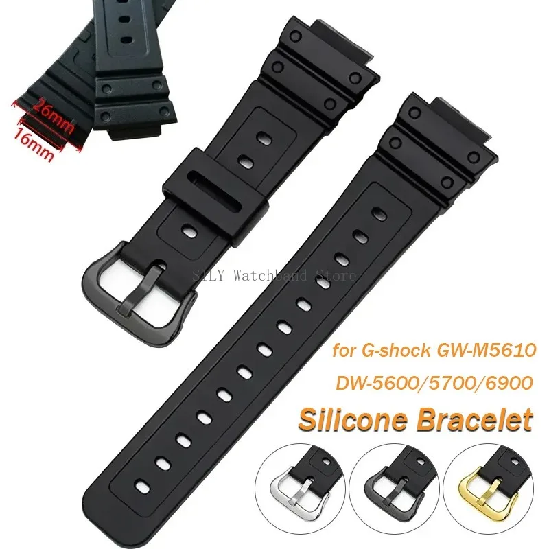 Водонепроницаемые резиновые ремешки для часов из искусственной кожи мягкие