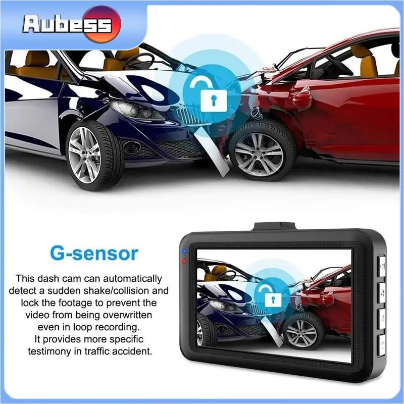 

Зеркало-видеорегистратор универсальный, 3 дюйма, Full Hd 1080p