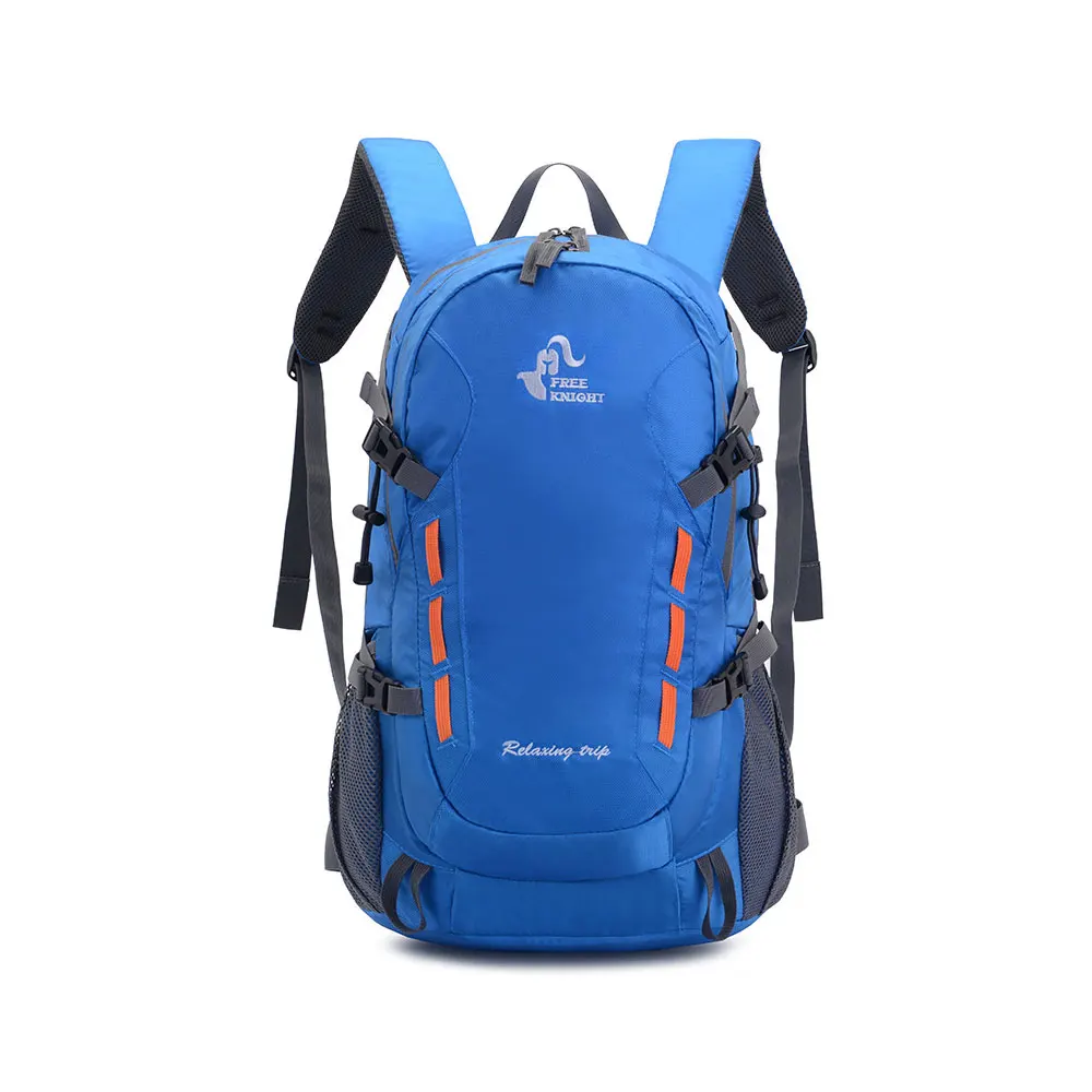

40L Outdoor Large Capacity Mountaineering Bag Breathable Tear Resistant Waterproof Camping Sport Bag Unisex Travel Backpack