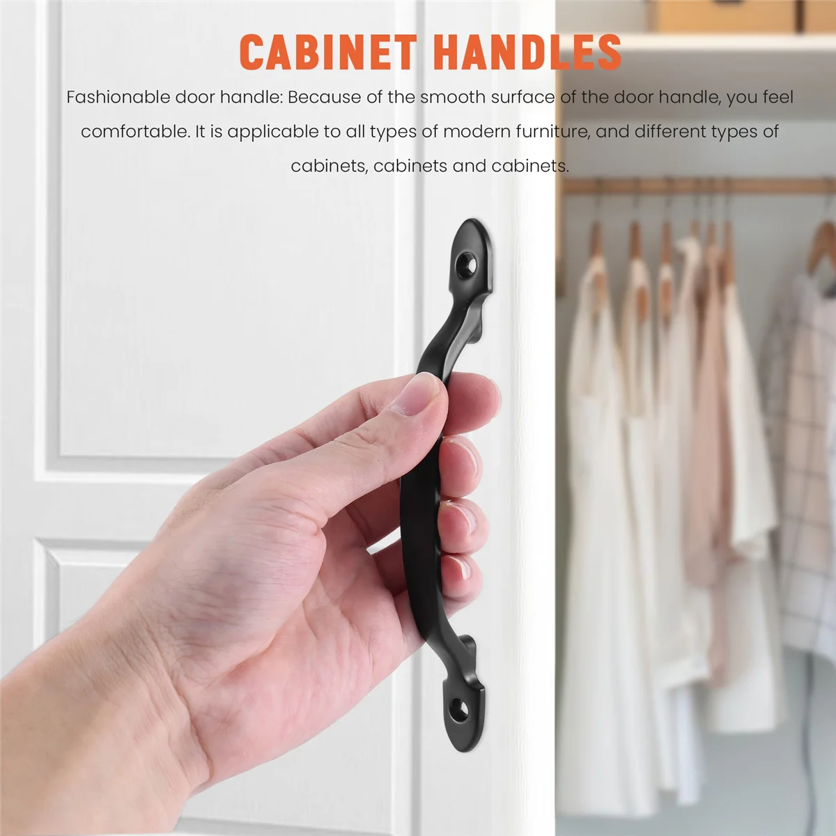 Дверная ручка Мебельная 2 шт. ручки шкафа из нержавеющей стали с винтами