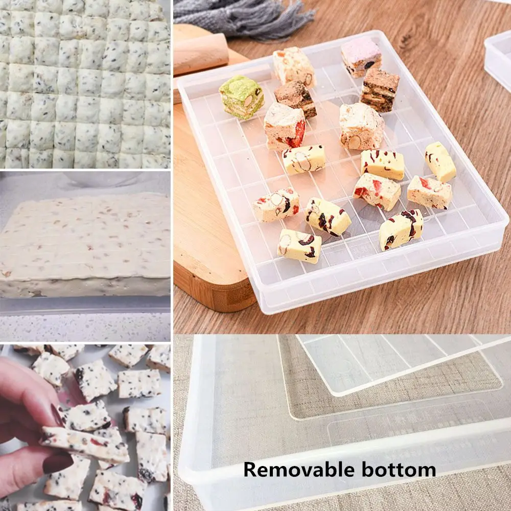 

Kitchen Baking Non-stick Cake Decoration Candy Mould Sugar Mold Nougat Tray Mat Pastry Tools
