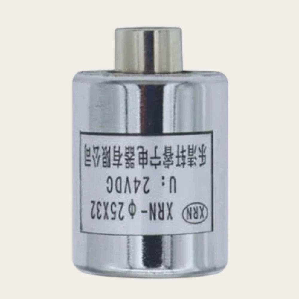 Фото Миниатюрный трубчатый электромагнит постоянного тока XRN-25X32, тяговый тип, 12В/24В, линейный привод для автоматизации №1