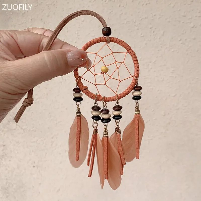 Мини ловец снов из дерева | AliExpress