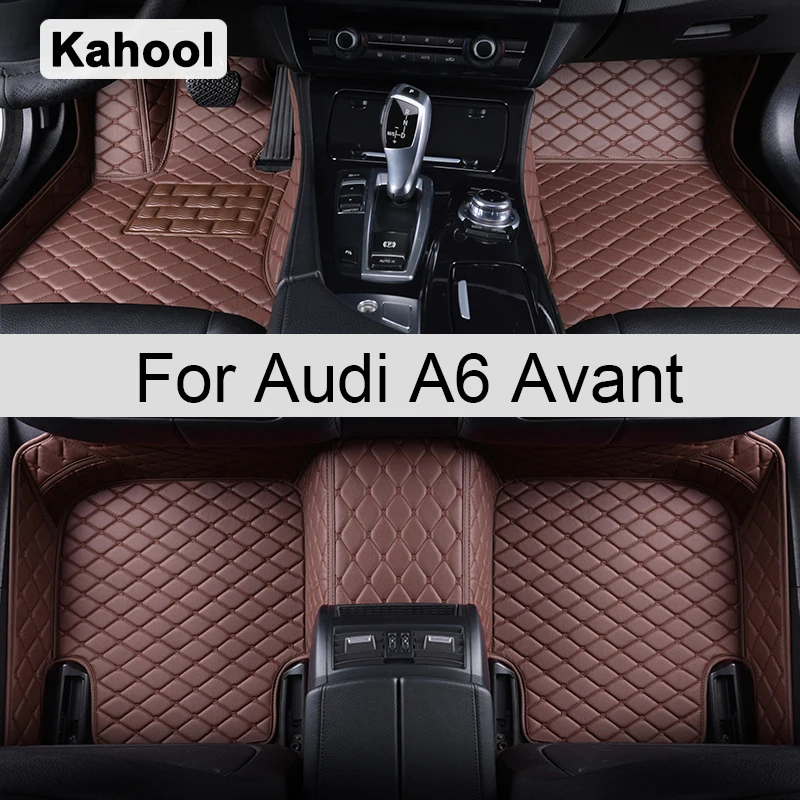 

Kahool Car Floor Mats For Audi A6 Avant 4G5 4GD C7 4F5 C6 Foot Coche Accessories Auto Carpets