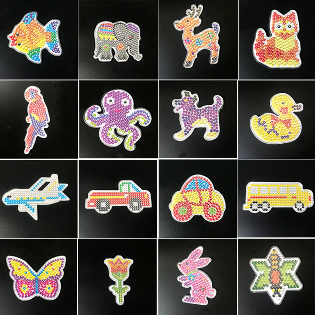 

12pcs Fuse Beads Boards Plastic DIY Craft Beads Tray Fuse Beads Kit Educational Toys Pegboards for DIY