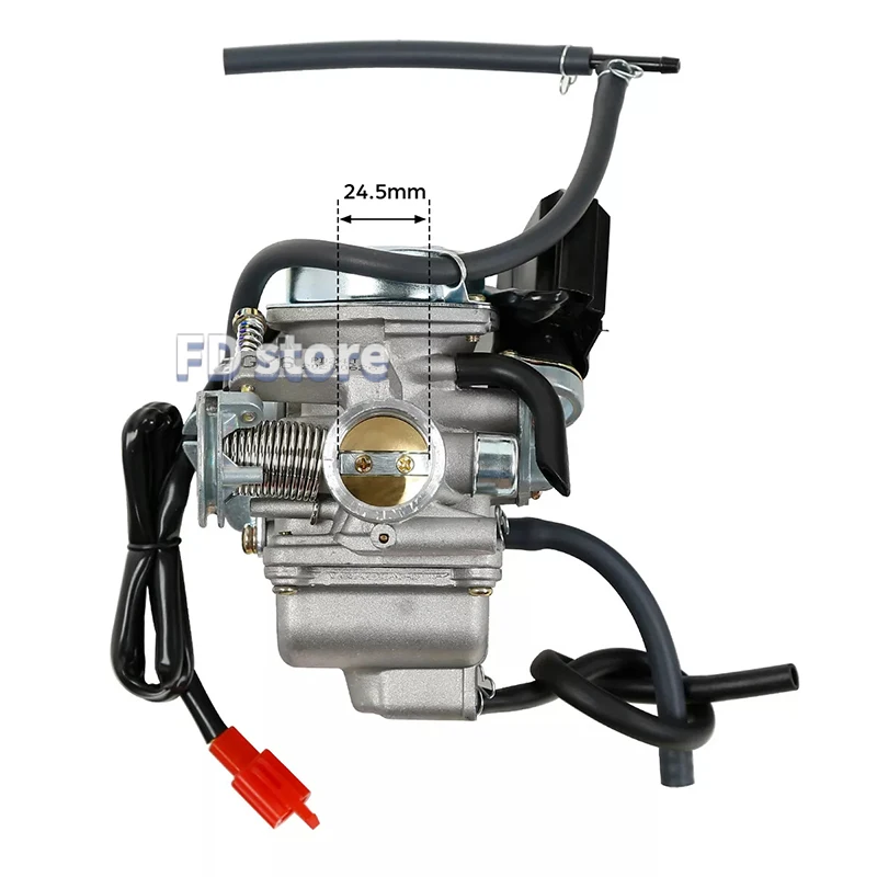 Карбюратор мотоцикла Carb GY6 PD24J 125cc 150cc 4-тактный двигатель подходит для ATV Kazuma Baja