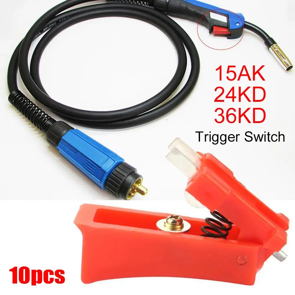 

Welder Accessory Soldering Supplies MIG MAG Welder Trigger Switch MB15AK Assembly for 15AK/24KD/36KD Welding Torch