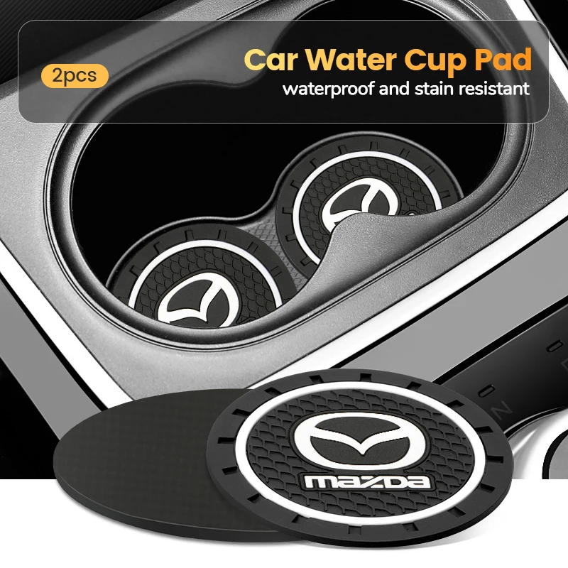 Подставки для автомобильных стаканов 2 шт. Нескользящие Коврики подстаканников