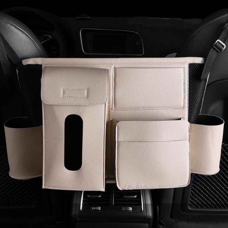 

Car Backseat Organizer With Touch Screen Tablet Holder Auto Storage Pockets Cover Car Seat Back Protectors For Trip Kids Travel