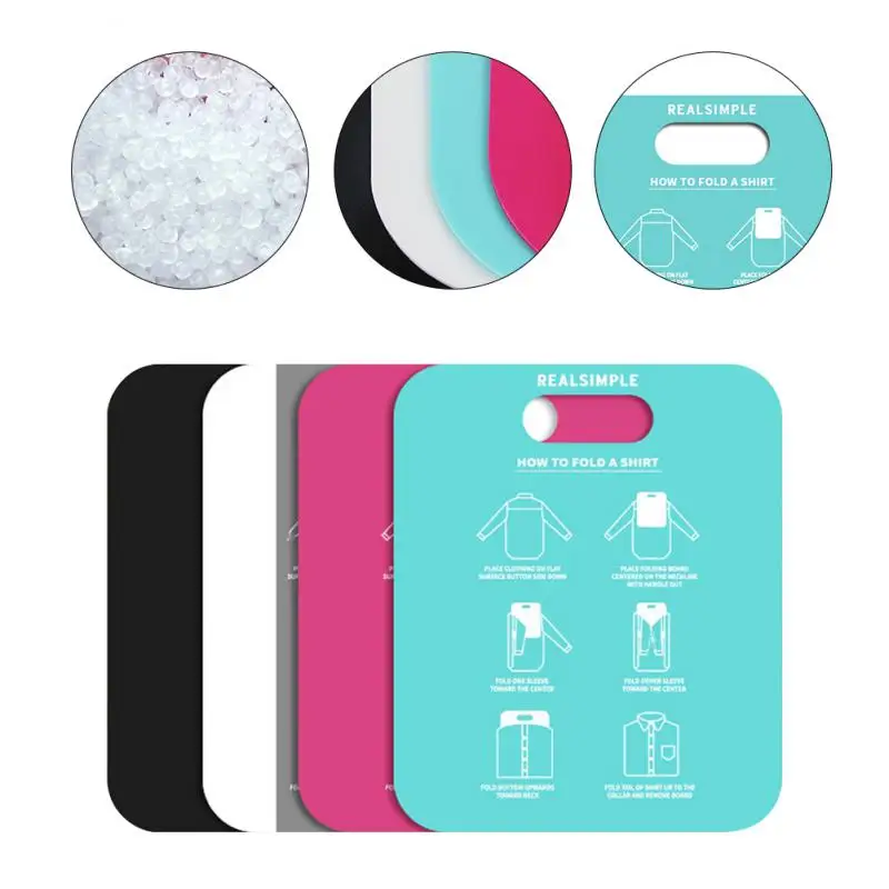 

Household Shirt Foldines Folder Laundry Clothes Holderg Board Clothes Folder Closet Adult Kids Quick Cloth