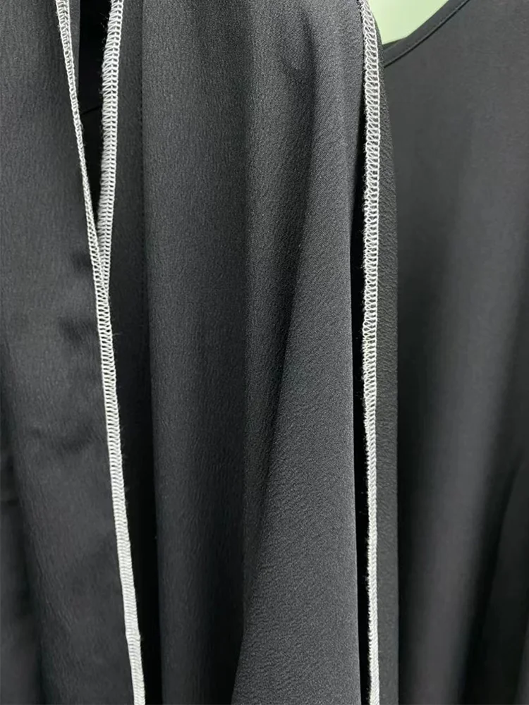 Abayas for Women Dubai Luxury Kaftan Ramadan Muslim Fashion Turkey for Eid Djellaba with Belt Hijia Islamic Abaya Femme Musulman