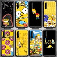 the simpsons phone case for huawei p20 p30 p40 lite e pro mate 40 30 20 pro p smart 2020