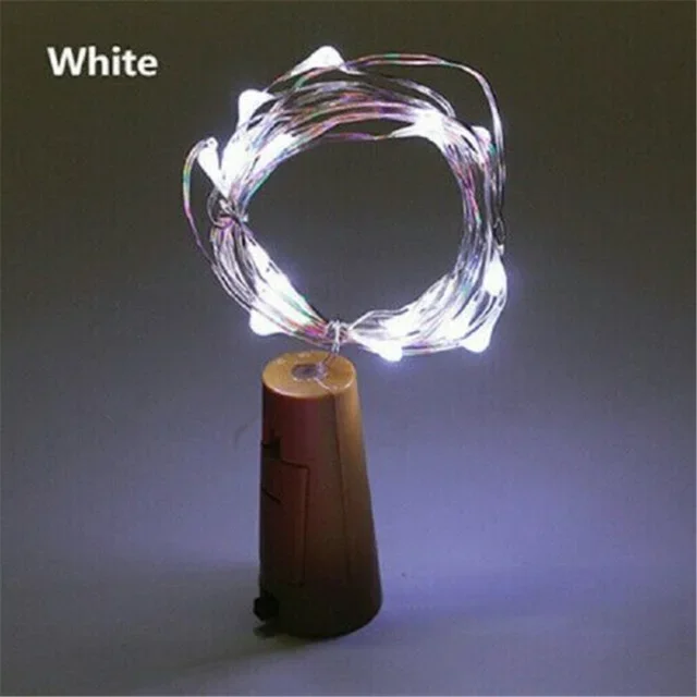 Светодиодная гирлянда OKAL RED EAST  из медной проволоки 1 или 2 метра