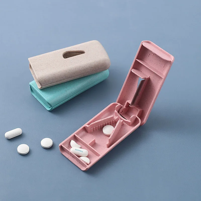 

1 шт. резак для таблеток коробка для лекарств разделитель для таблеток портативный разделитель для таблеток коробка для таблеток разделитель для таблеток