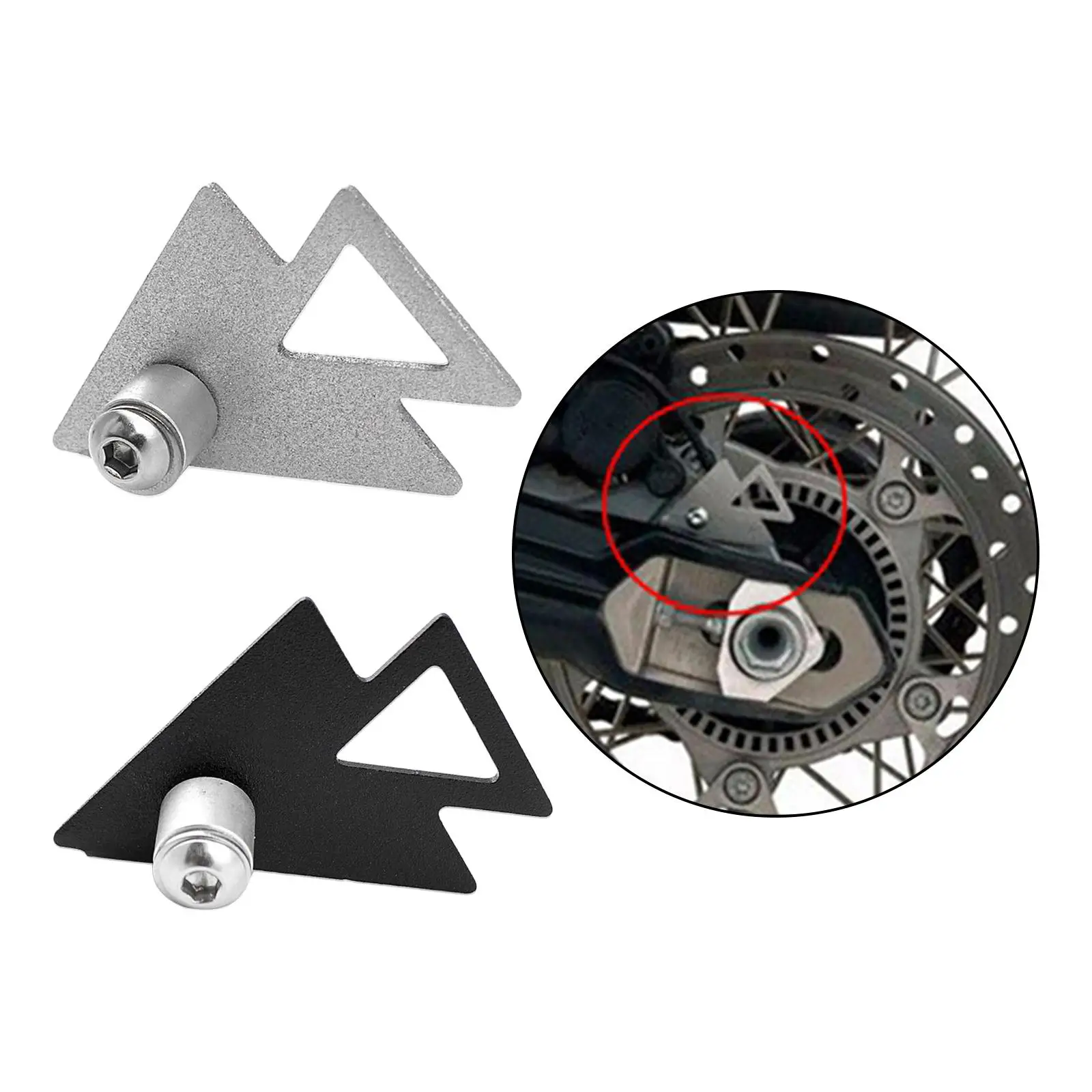 

Rear Brake ABS Sensor Protective Covers for F650GS(TWIN Double-Cylinder), F700GS, F800GS, F800GS ADV Motorcycles