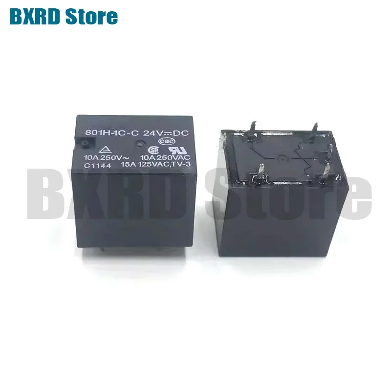 Микросхема 801H-1C-C-24VDC 10A 5 контактов