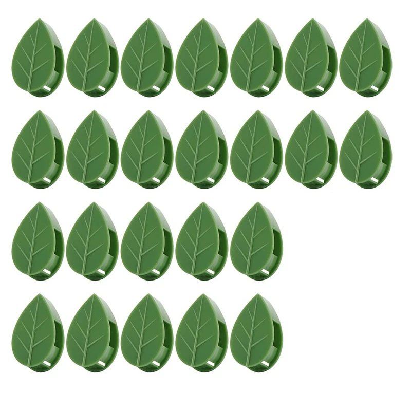 

60 Pcs Plant Climbing Wall Fixture Clips Self-Adhesive Hook Vines Traction Clips Invisible Holder Garden